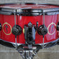 DW 6.5" x 14" EX Snakes and Arrows VLT Neil Peart Replica Snare Signed by All Members of Rush