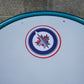 D.W. 6.5X14 VLT "Hockey Night In Canada" Maple Snare Drum with Neil Peart Tour used Sticks and Signed Head in Shadow Box
