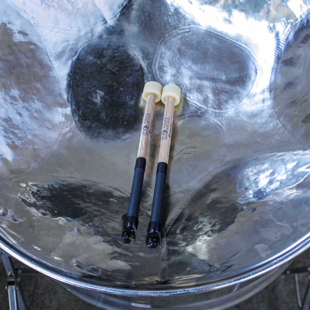 Double Guitar Steel Pans Chromed