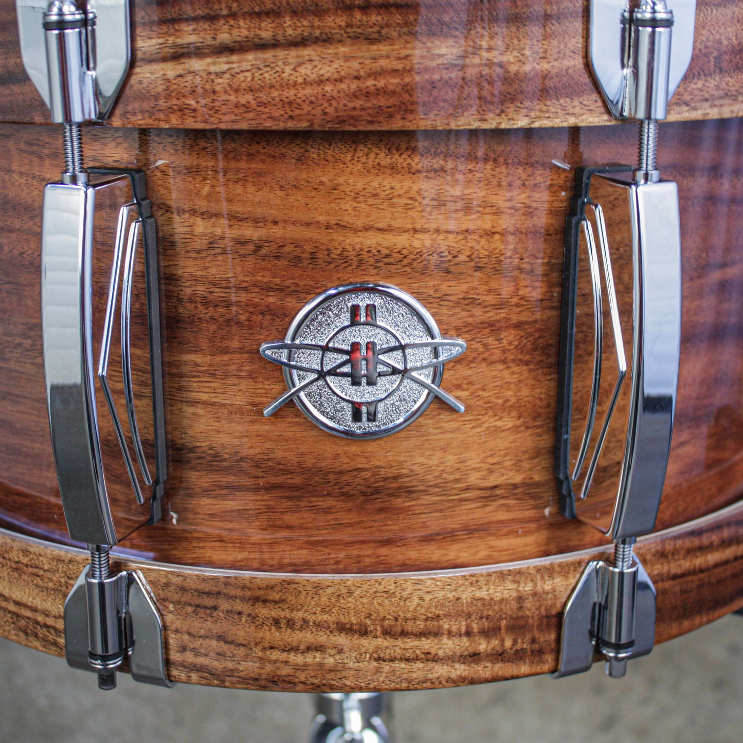 Dunnett Classic 7"x14" StereoPly Acacia Wood Hoop Snare "Nani Koa"