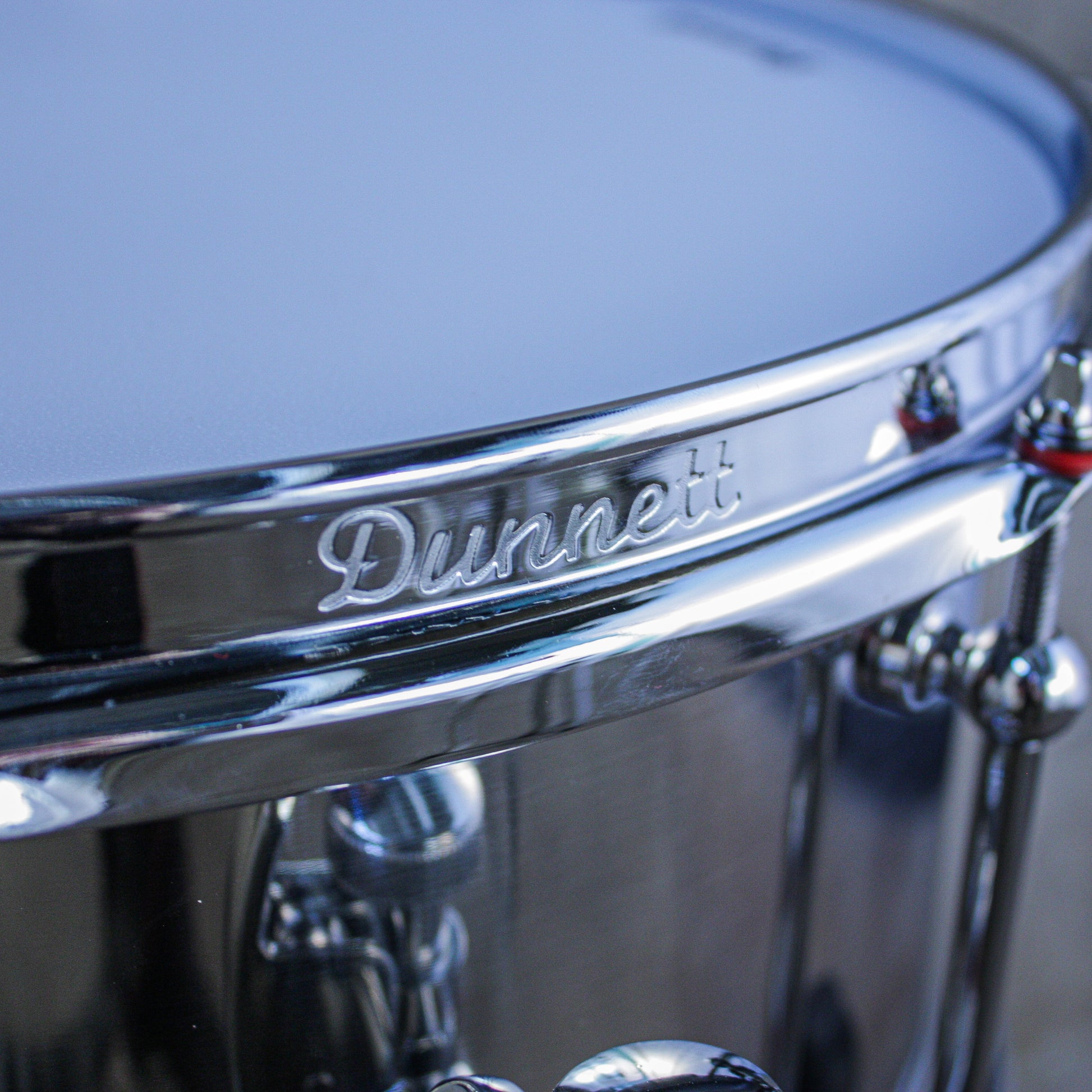 Dunnett Classic Stainless Steel 7" x 14" Snare Drum "Caufield"