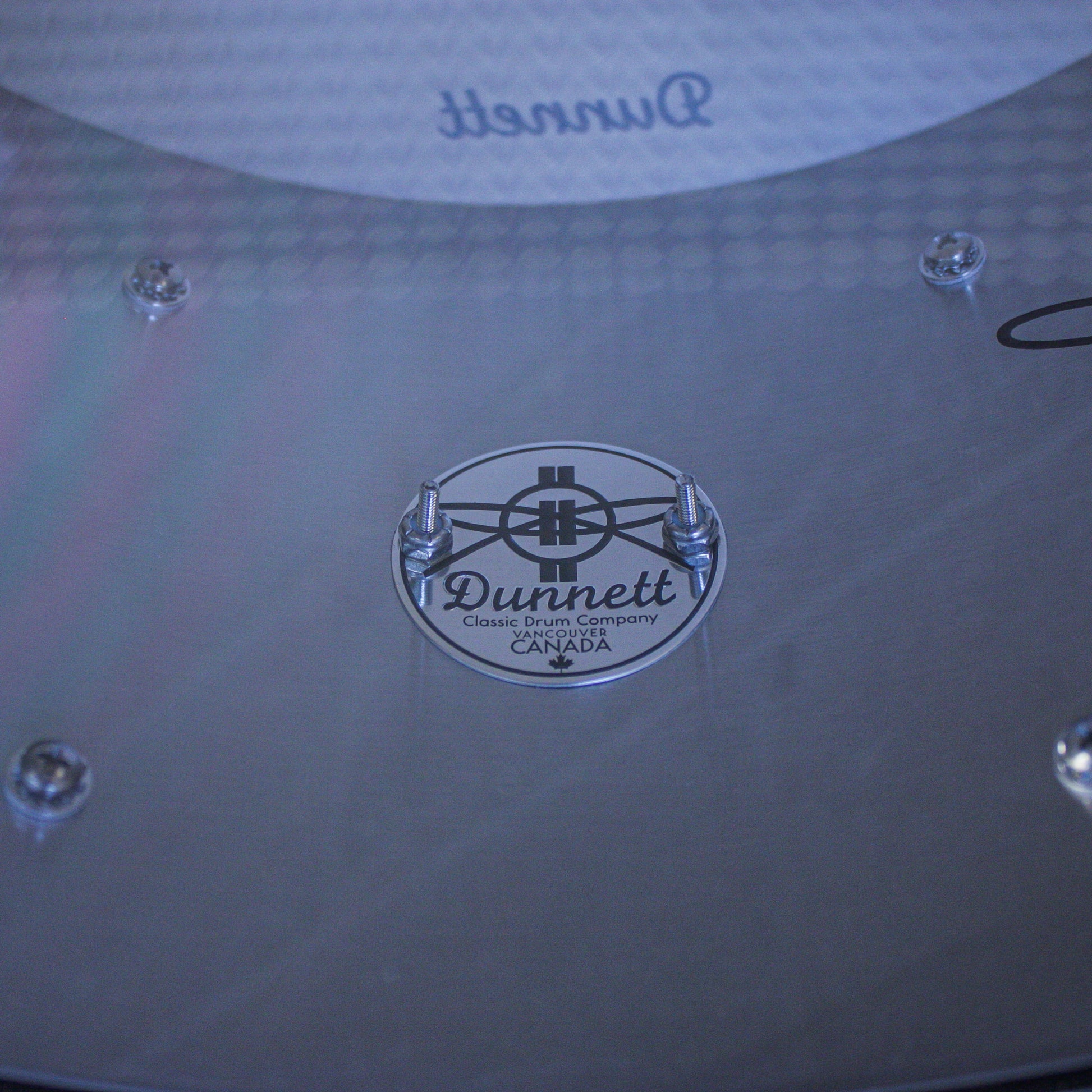 Dunnett Classic Stainless Steel 7" x 14" Snare Drum "Caufield"