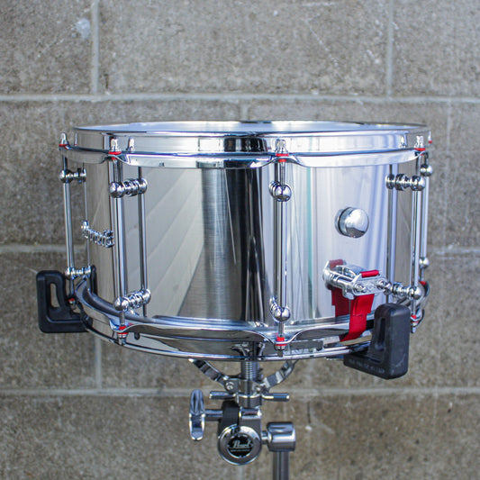 Dunnett Classic Stainless Steel 7" x 14" Snare Drum "Caufield"
