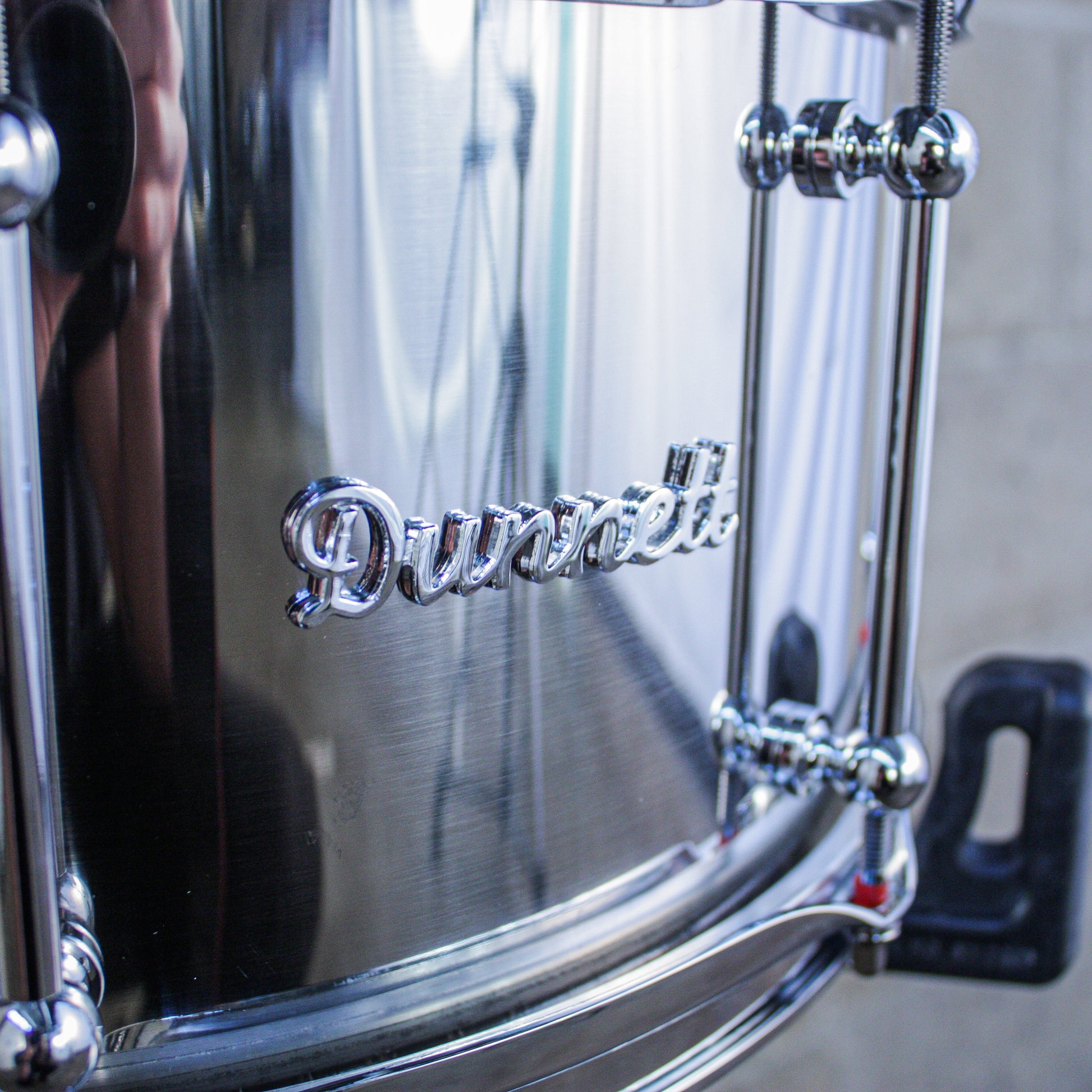 Dunnett Classic Stainless Steel 7" x 14" Snare Drum "Caufield"