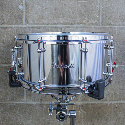 Dunnett Classic Stainless Steel 7" x 14" Snare Drum "Caufield"