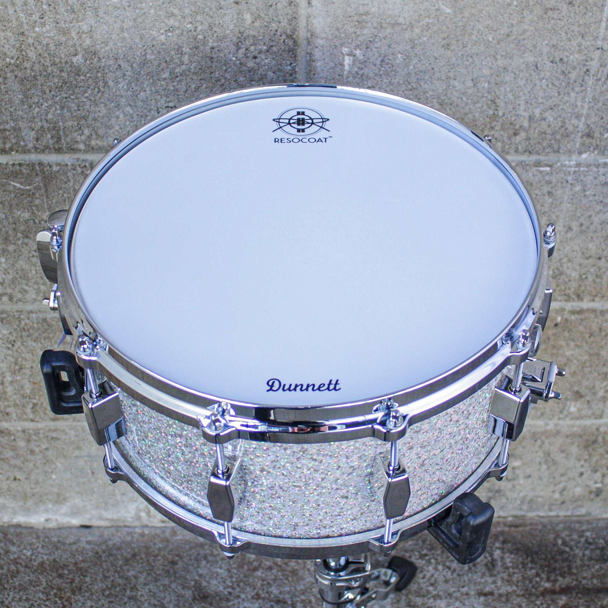 Dunnett Milestone Gary McCracken Special Edition 6.5" x 14" Fibreglass Snare Drum