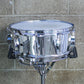 Fibes 1970s SFT-690 Snare Drum – Chrome-Over-Fiberglass – Buddy Rich Era
