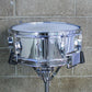 Fibes 1970s SFT-690 Snare Drum – Chrome-Over-Fiberglass – Buddy Rich Era
