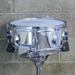 Fibes 1970s SFT-690 Snare Drum – Chrome-Over-Fiberglass – Buddy Rich Era