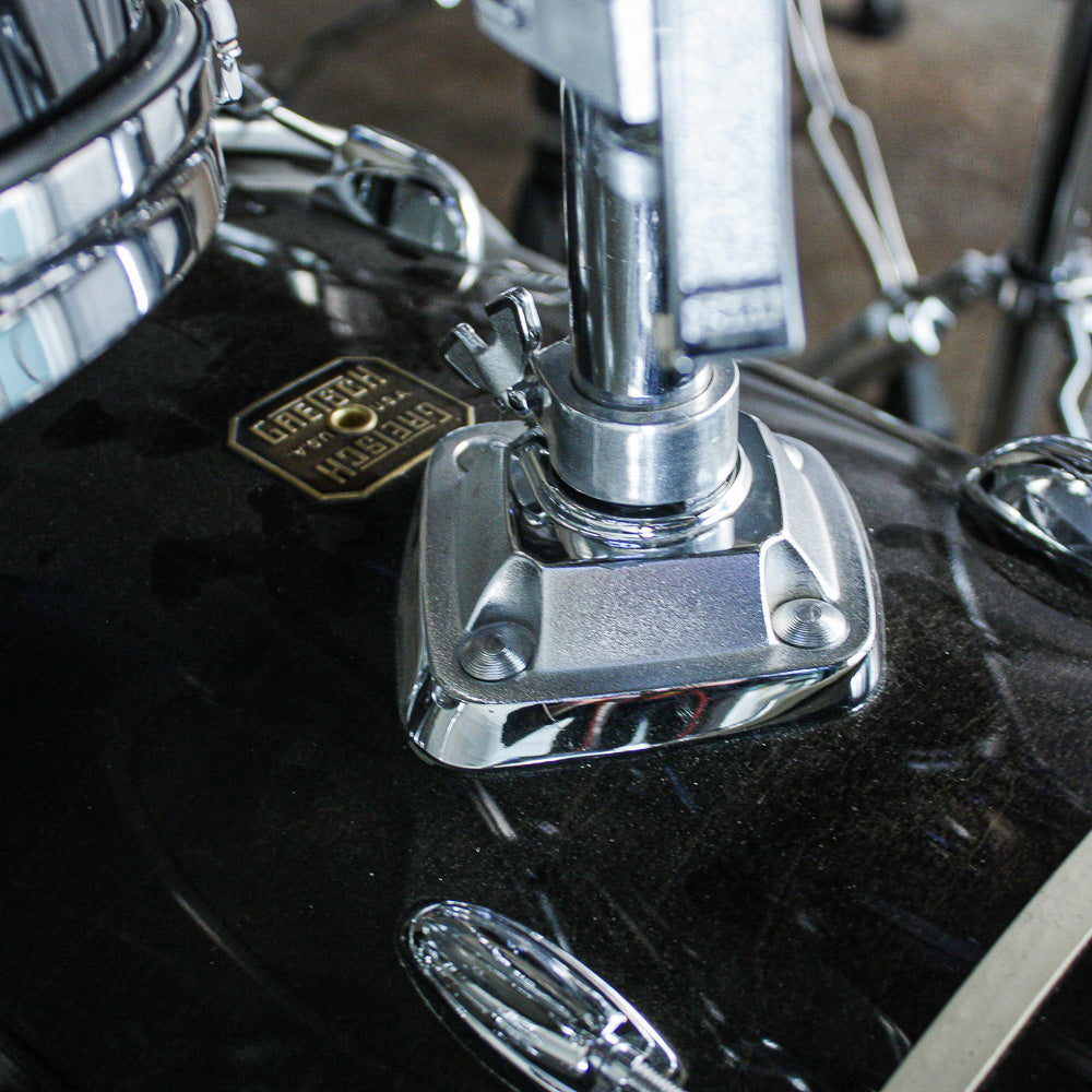 Gretsch 1980s USA Custom Ebony Stain Square Badge Drum Kit (10/12/13/14/16/20)