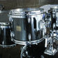 Gretsch 1980s USA Custom Ebony Stain Square Badge Drum Kit (10/12/13/14/16/20)