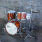Gretsch Early 70s Stop Sign Badge Bop Kit 12/14/18 in Walnut Lacquer