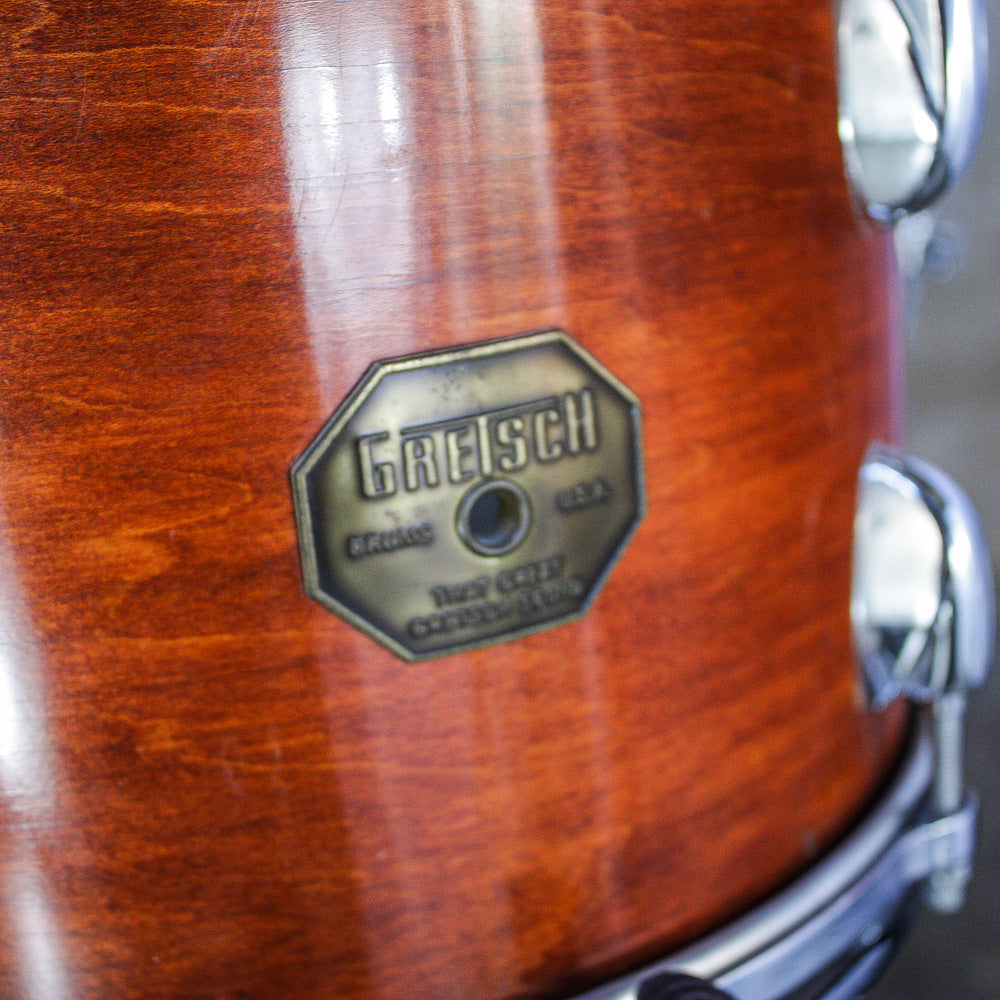Gretsch Early 70s Stop Sign Badge Bop Kit 12/14/18 in Walnut Lacquer