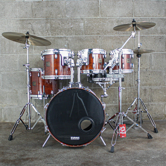 Gretsch Early 80s Walnut Gloss 5 Piece Drum Kit (8"/10"/12"/14"/20")