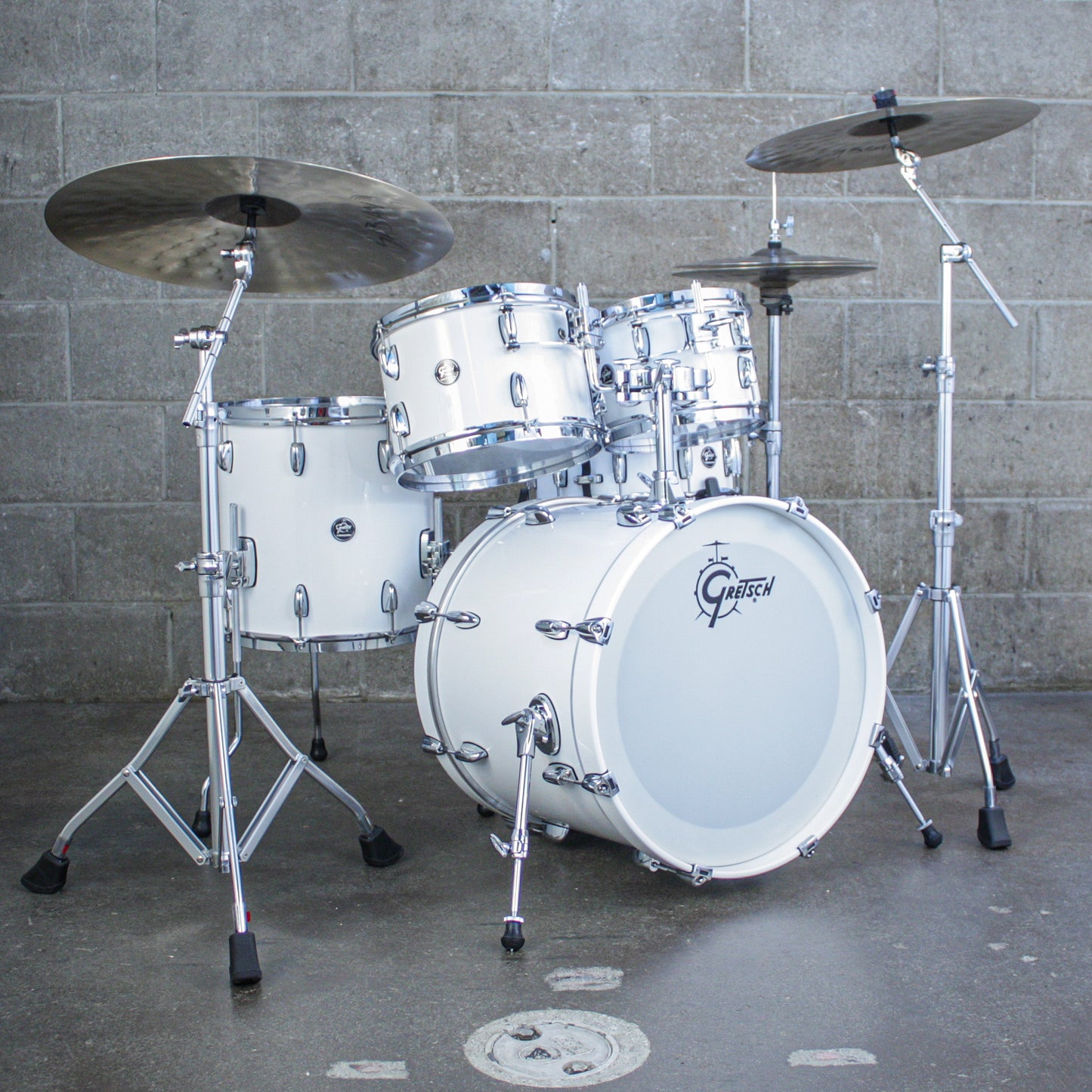Gretsch Renown Piano White 5-Piece Kit (20/14/12/10/SD)