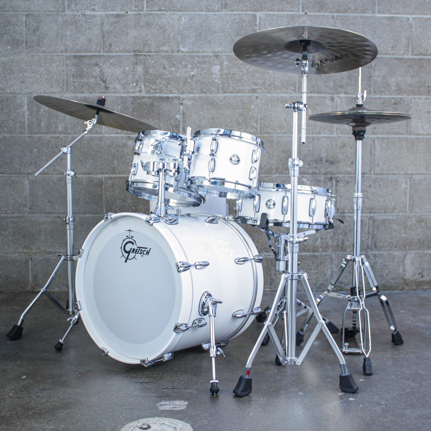 Gretsch Renown Piano White 5-Piece Kit (20/14/12/10/SD)