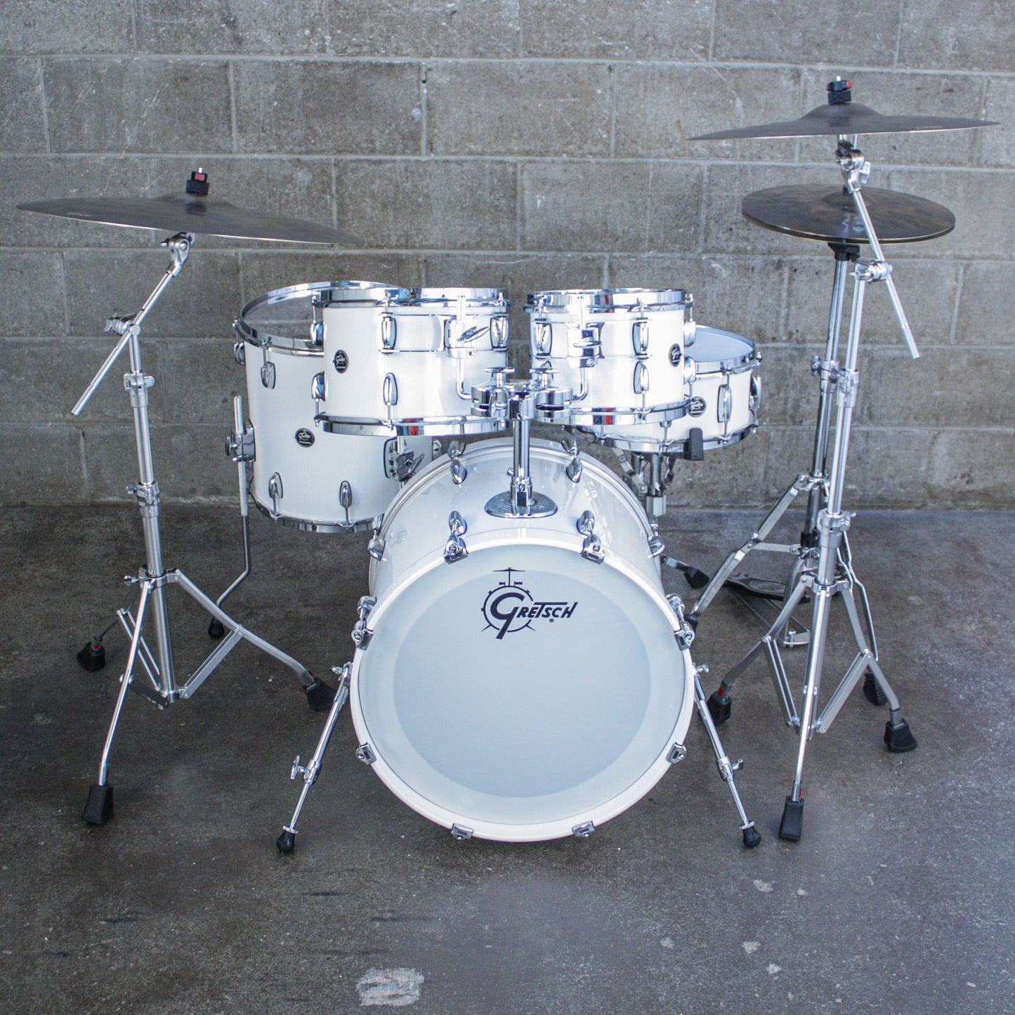 Gretsch Renown Piano White 5-Piece Kit (20/14/12/10/SD)