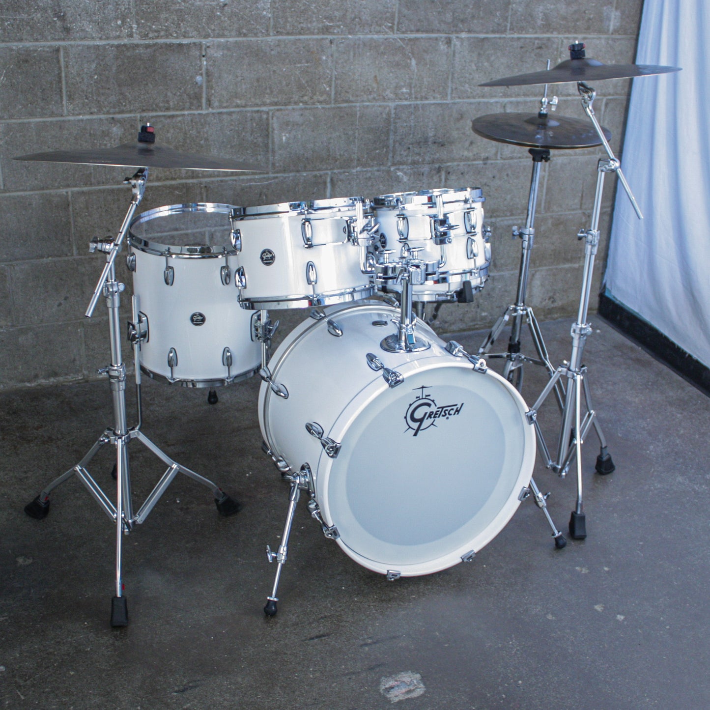 Gretsch Renown Piano White 5-Piece Kit (20/14/12/10/SD)