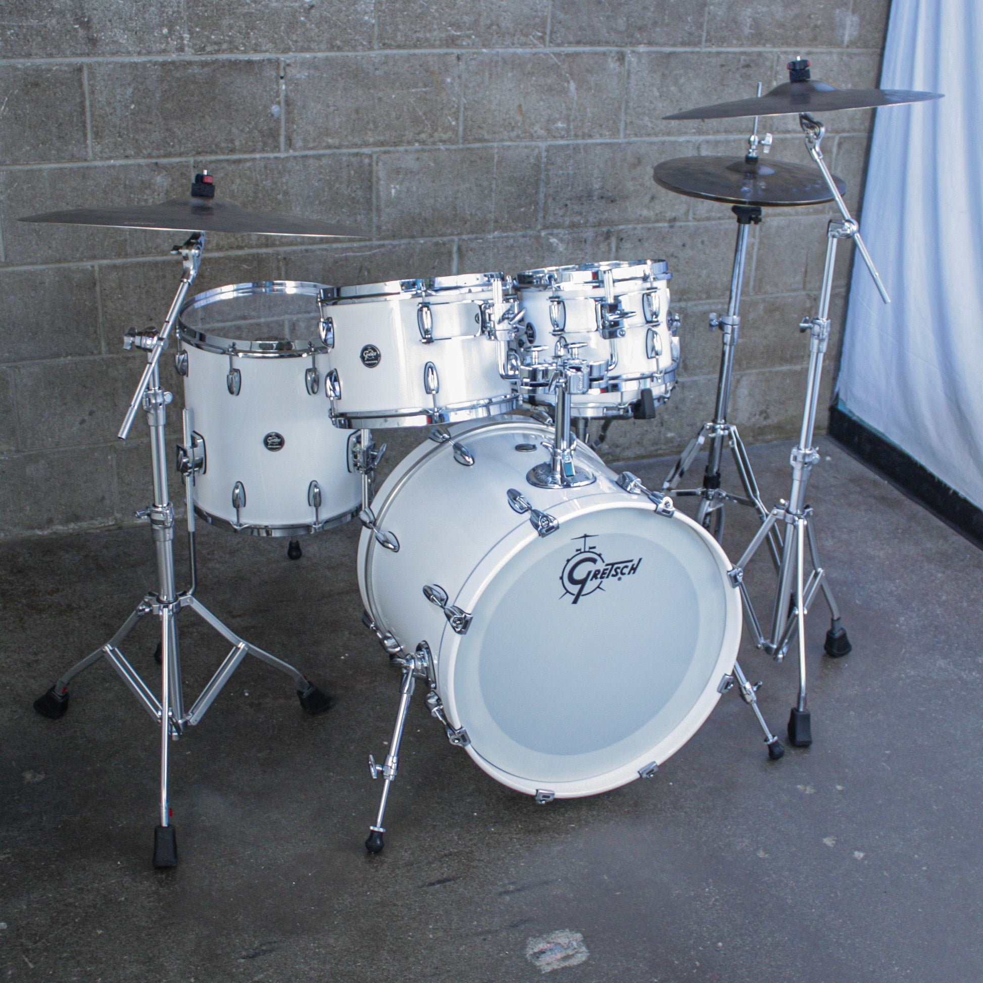 Gretsch Renown Piano White 5-Piece Kit (20/14/12/10/SD)