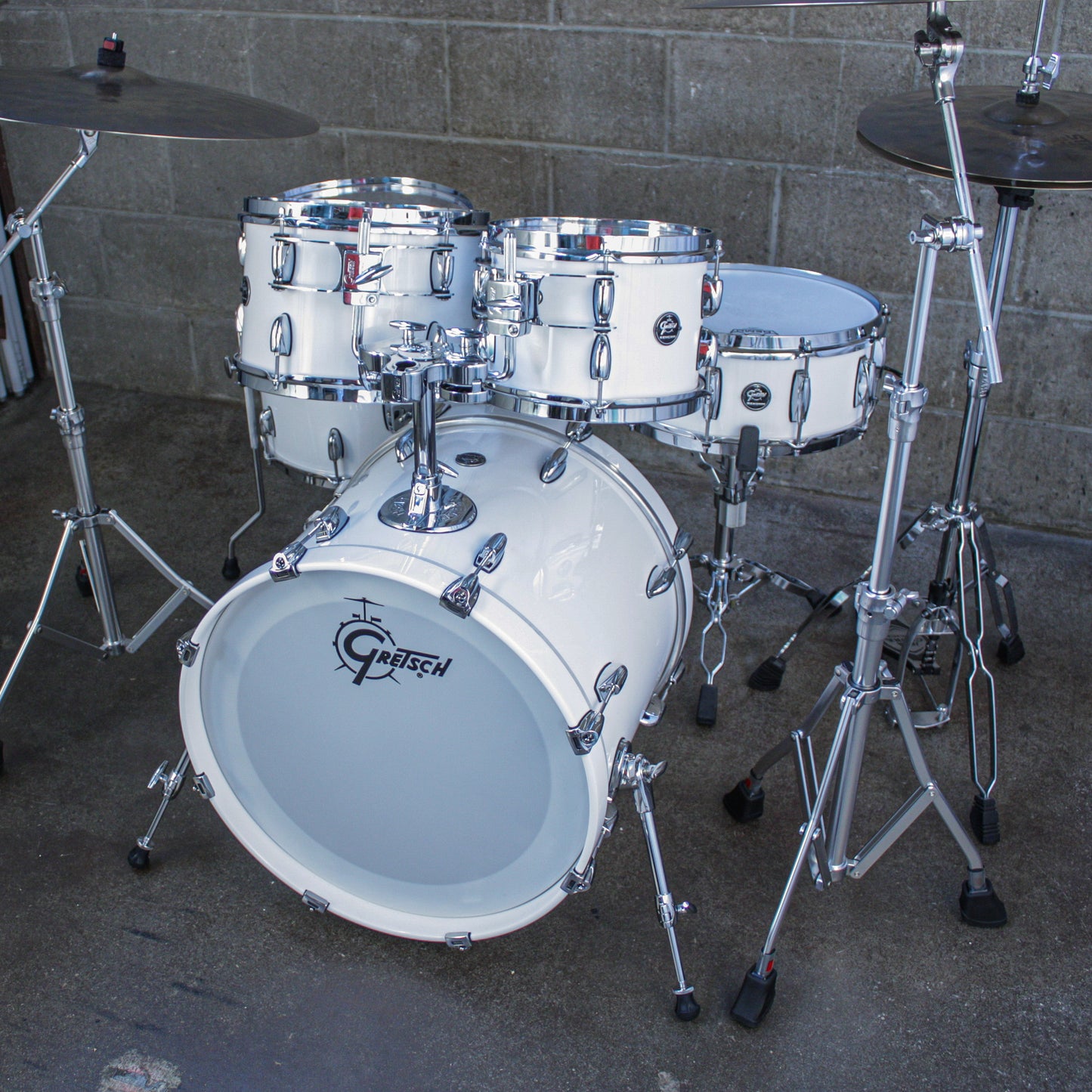 Gretsch Renown Piano White 5-Piece Kit (20/14/12/10/SD)