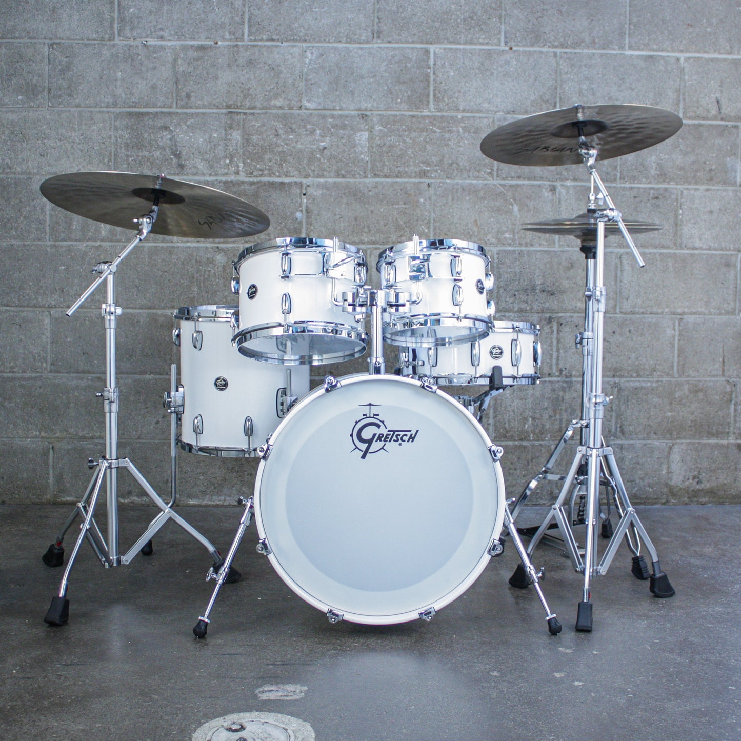 Gretsch Renown Piano White 5-Piece Kit (20/14/12/10/SD)