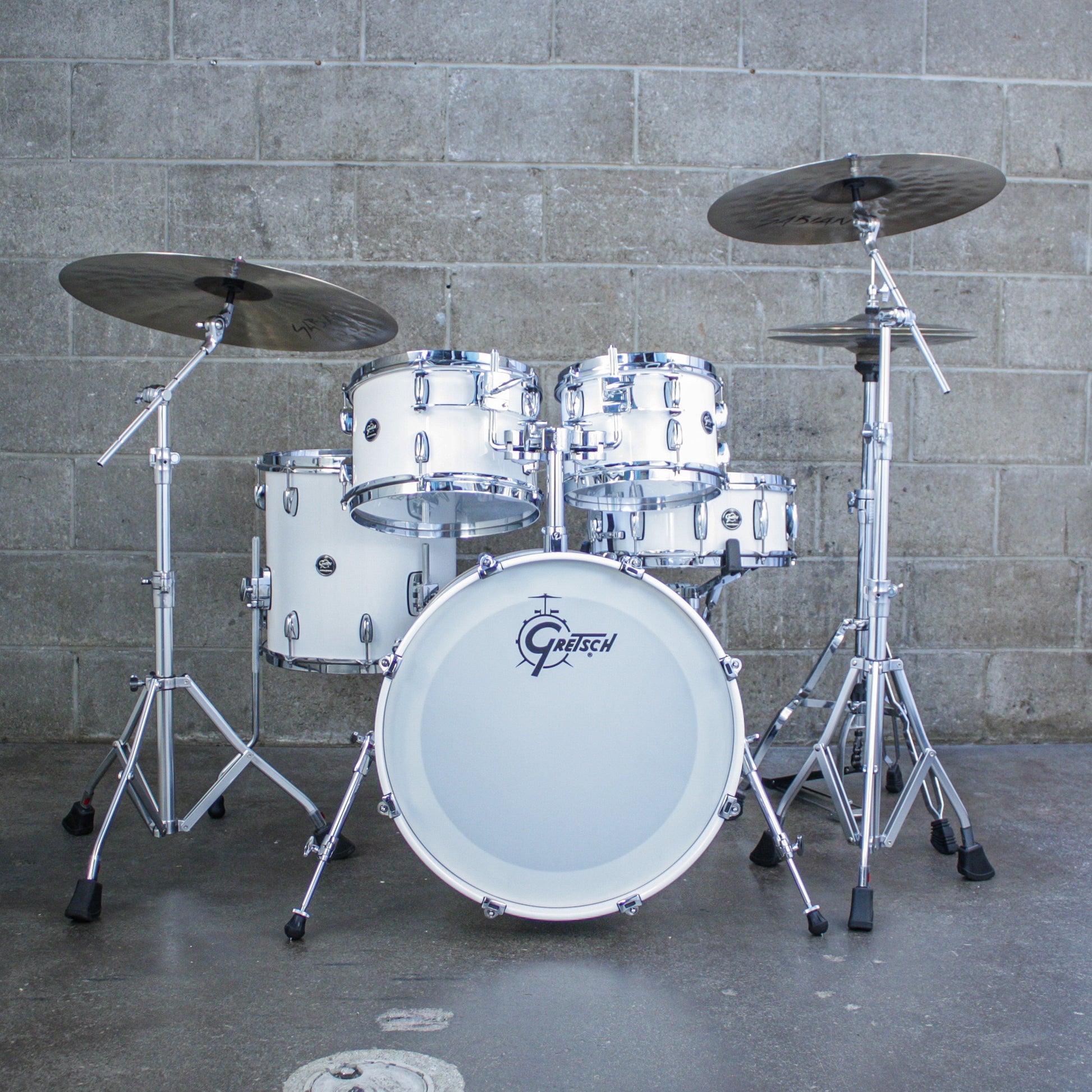 Gretsch Renown Piano White 5-Piece Kit (20/14/12/10/SD)