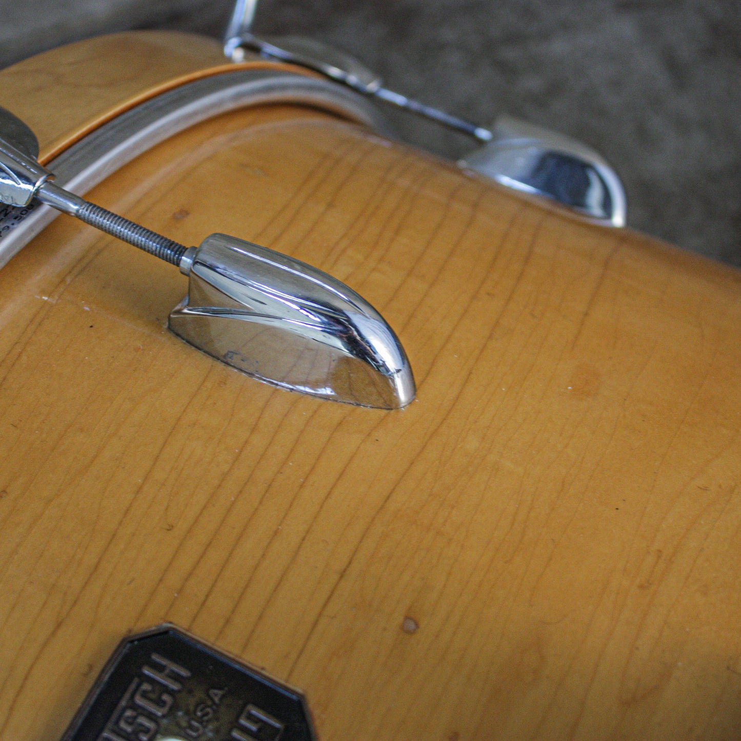 Gretsch USA Custom 20"x16" Bass Drum - Early 80's - Natural Maple
