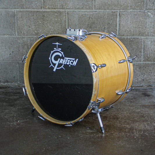 Gretsch USA Custom 20"x16" Bass Drum - Early 80's - Natural Maple