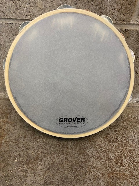 Grover 10" German Silver/Beryllium Copper X Series Tamborine