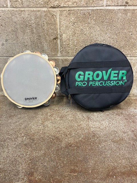 Grover 10" German Silver/Beryllium Copper X Series Tamborine