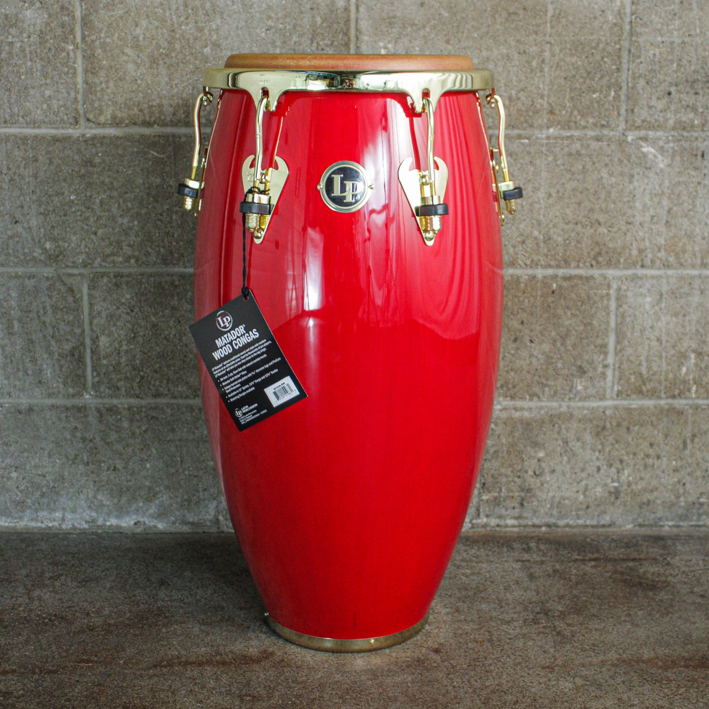 LP Matador Conga 11 3/4" Red Glaze