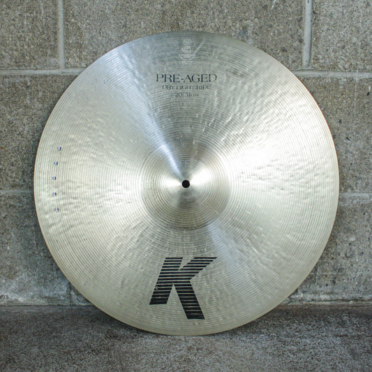 Zildjian 20" K Pre-Aged Dry Light Ride
