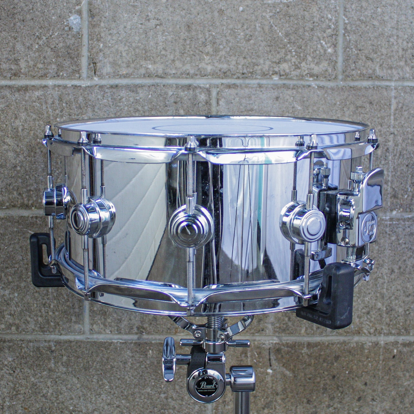 DW Collectors Series Chrome Over Brass 14" x 6.5"
