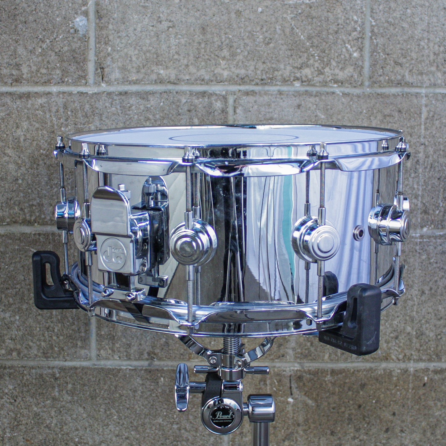 DW Collectors Series Chrome Over Brass 14" x 6.5"