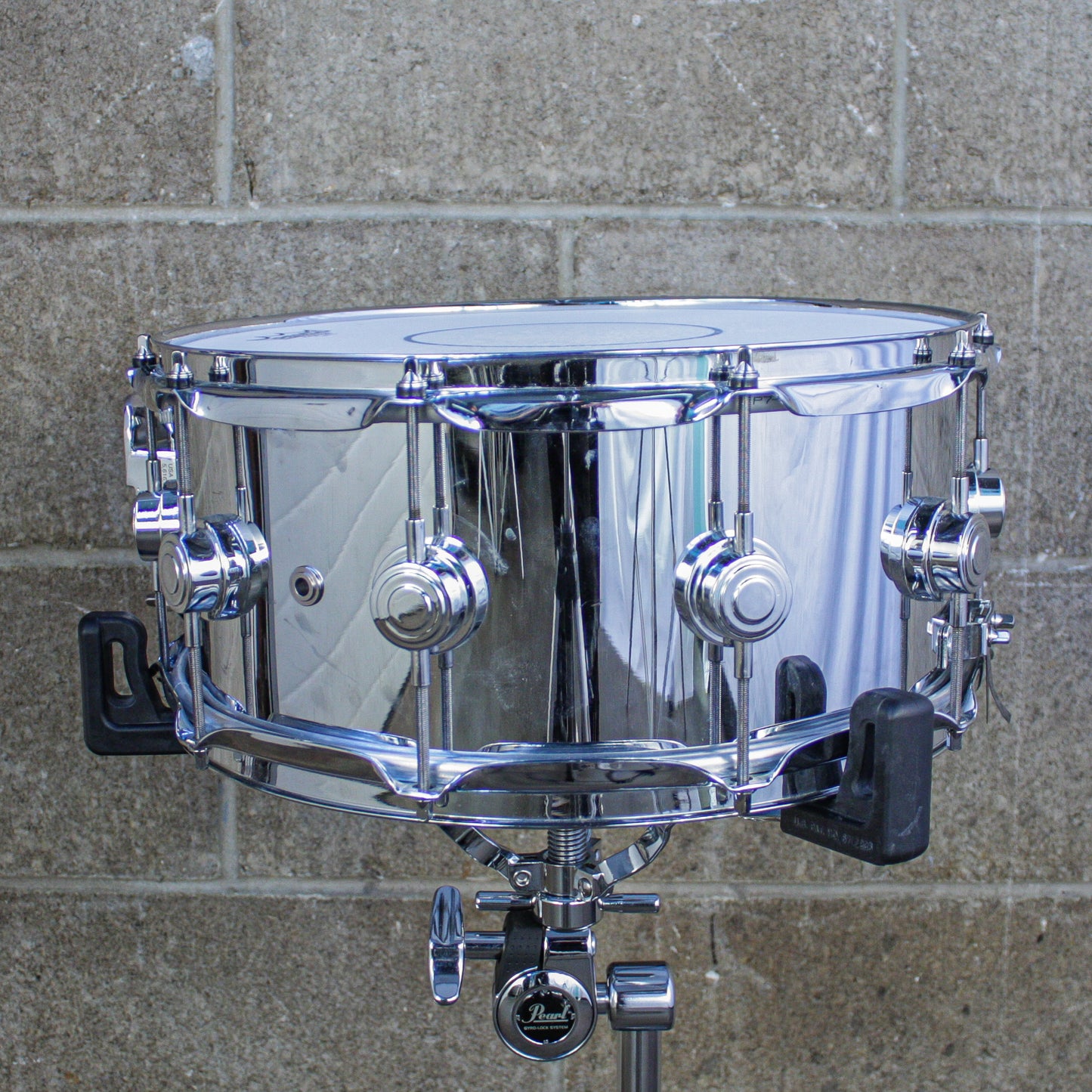 DW Collectors Series Chrome Over Brass 14" x 6.5"