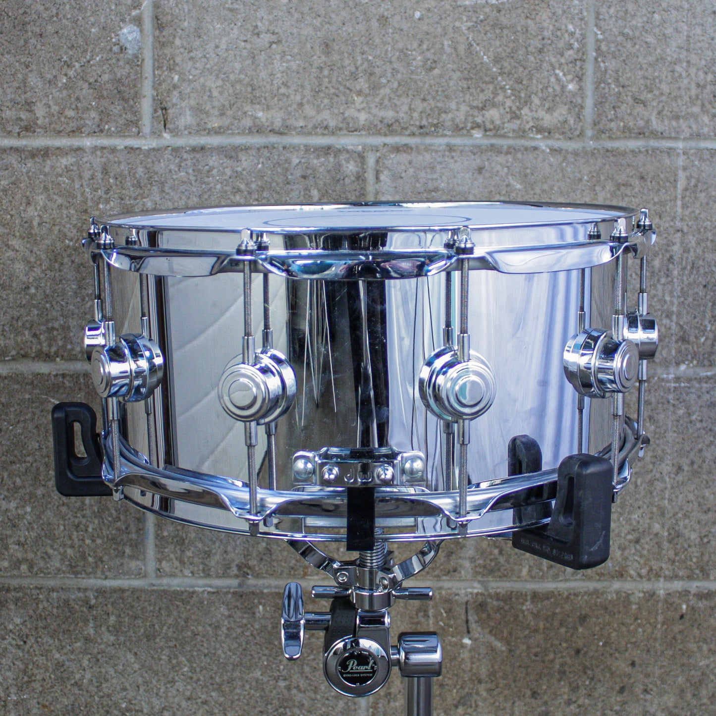 DW Collectors Series Chrome Over Brass 14" x 6.5"