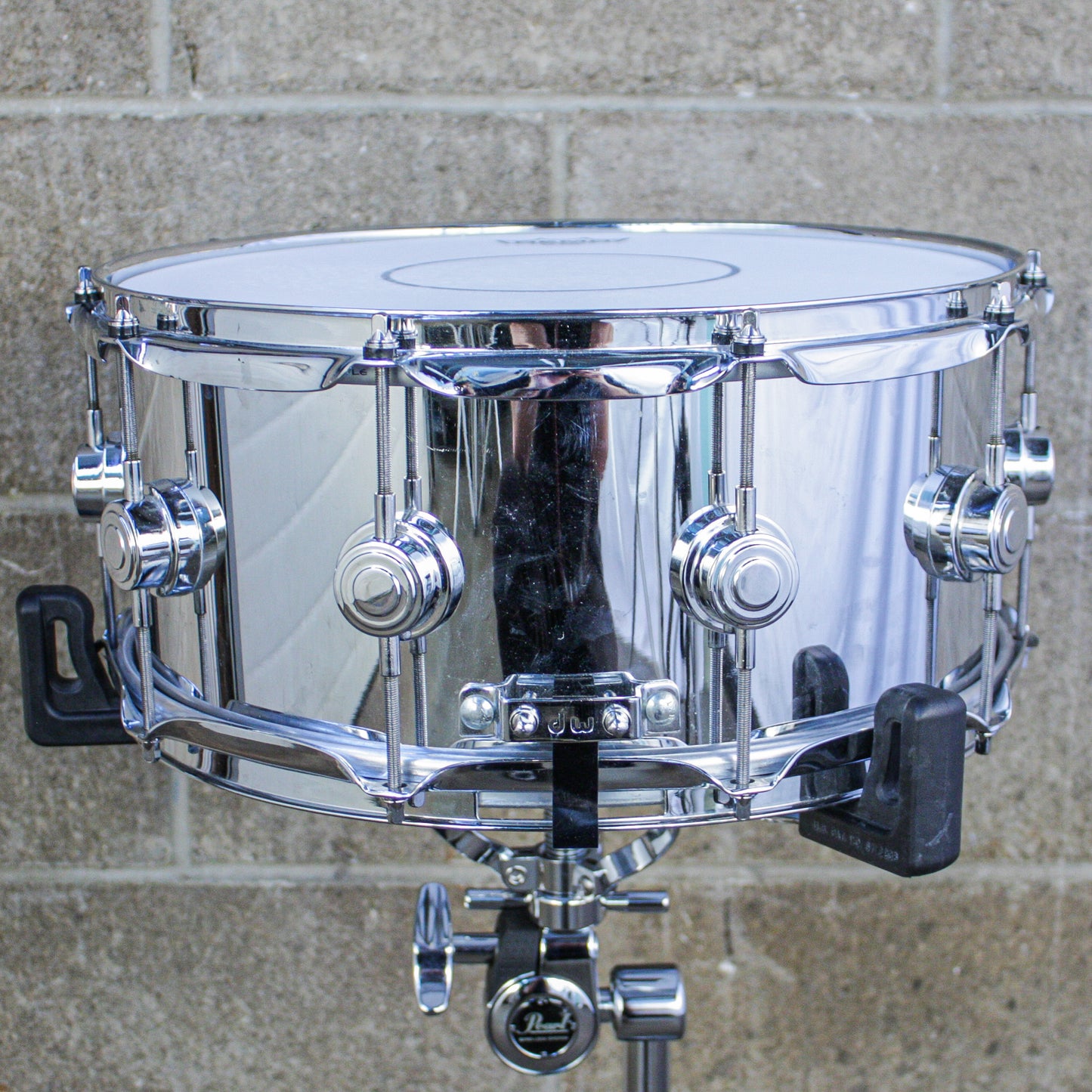 DW Collectors Series Chrome Over Brass 14" x 6.5"