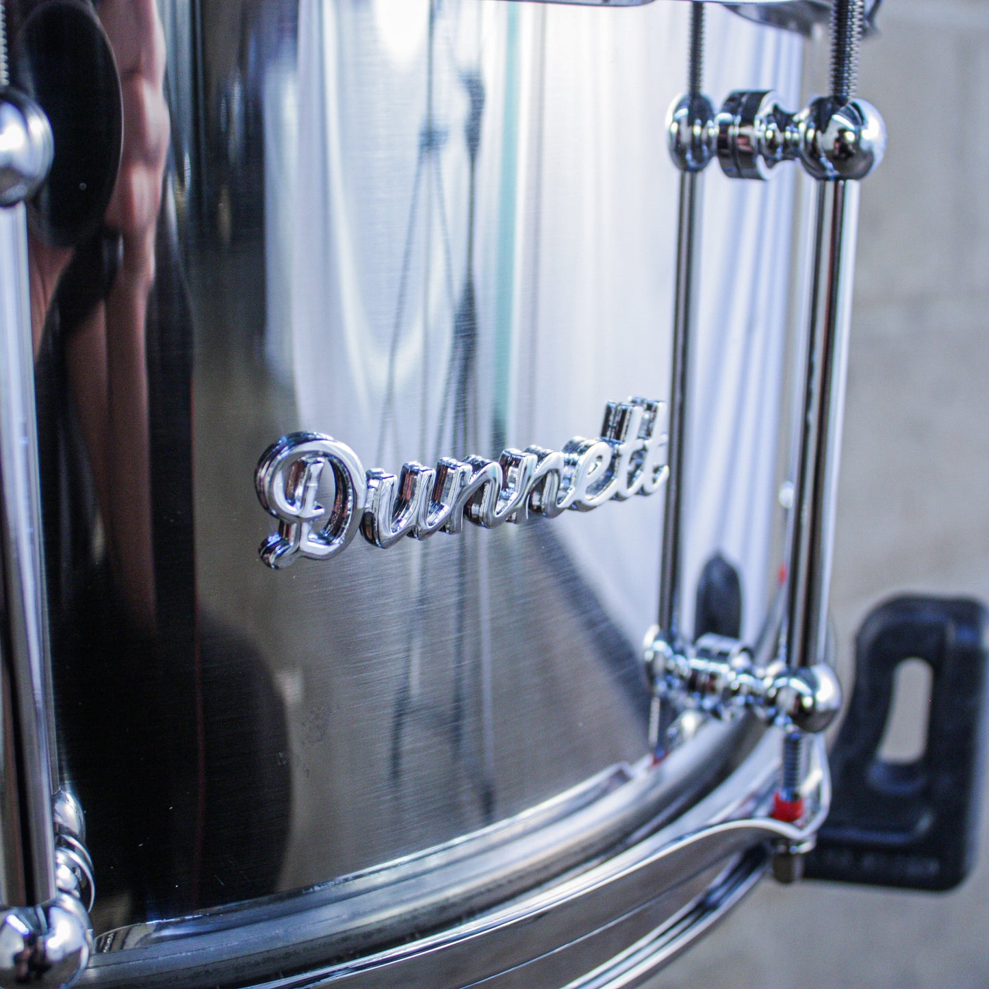 Dunnett Classic Stainless Steel 7" x 14" Snare Drum "Caufield"