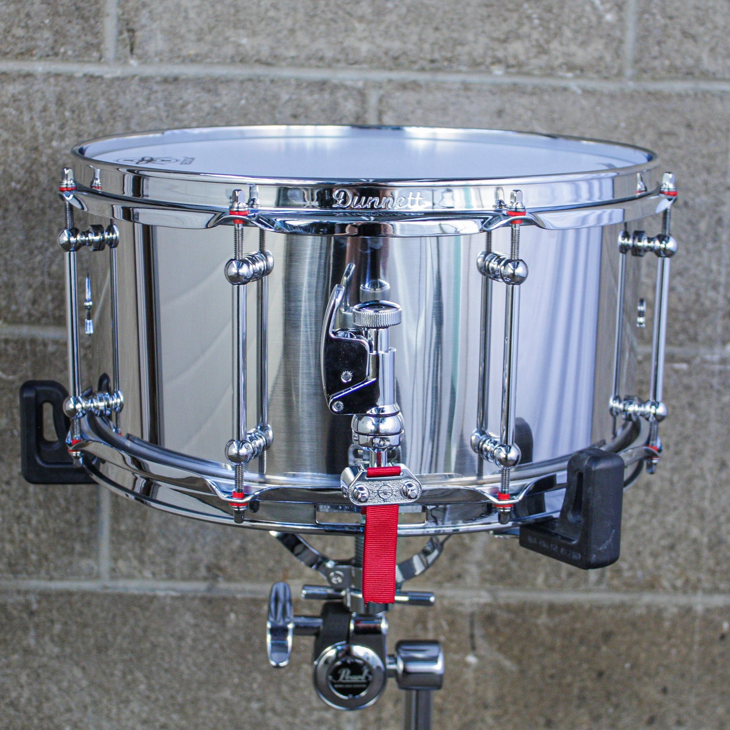 Dunnett Classic Stainless Steel 7" x 14" Snare Drum "Caufield"