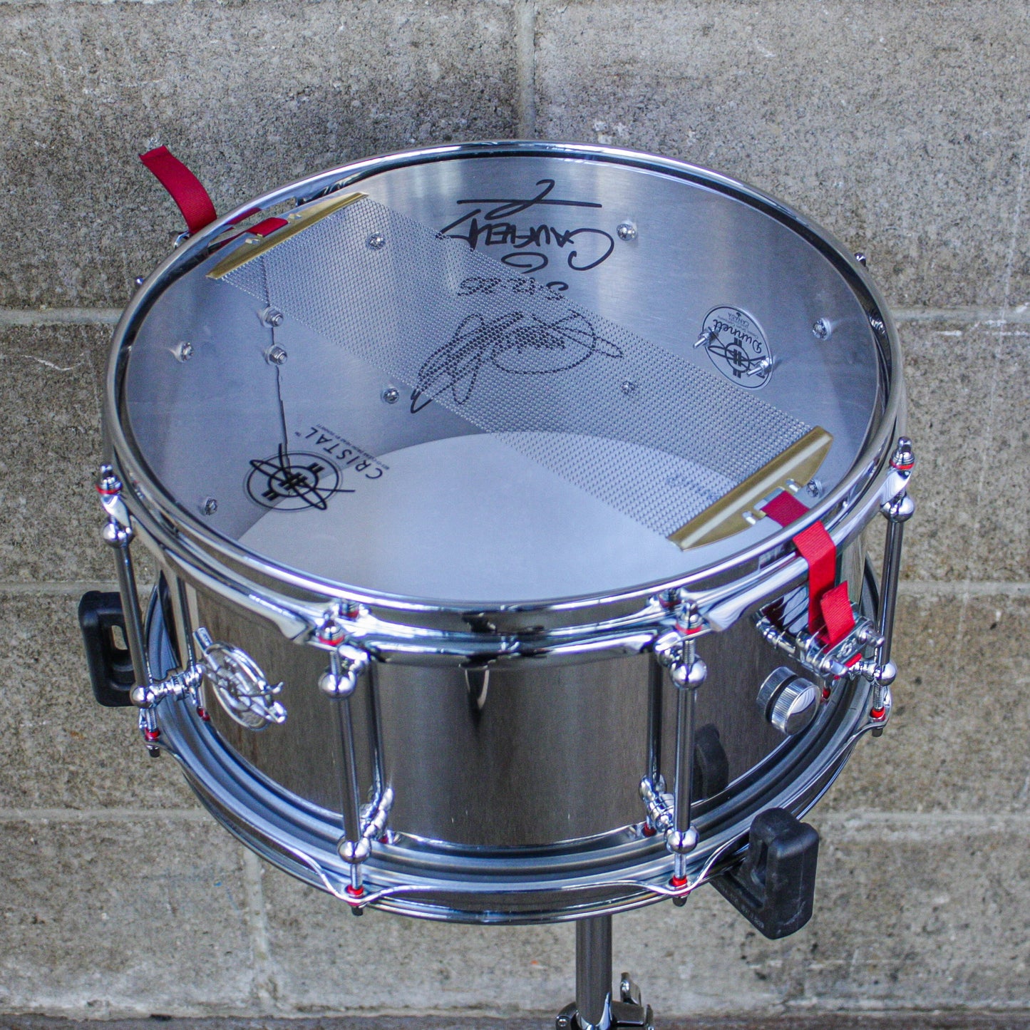 Dunnett Classic Stainless Steel 7" x 14" Snare Drum "Caufield"