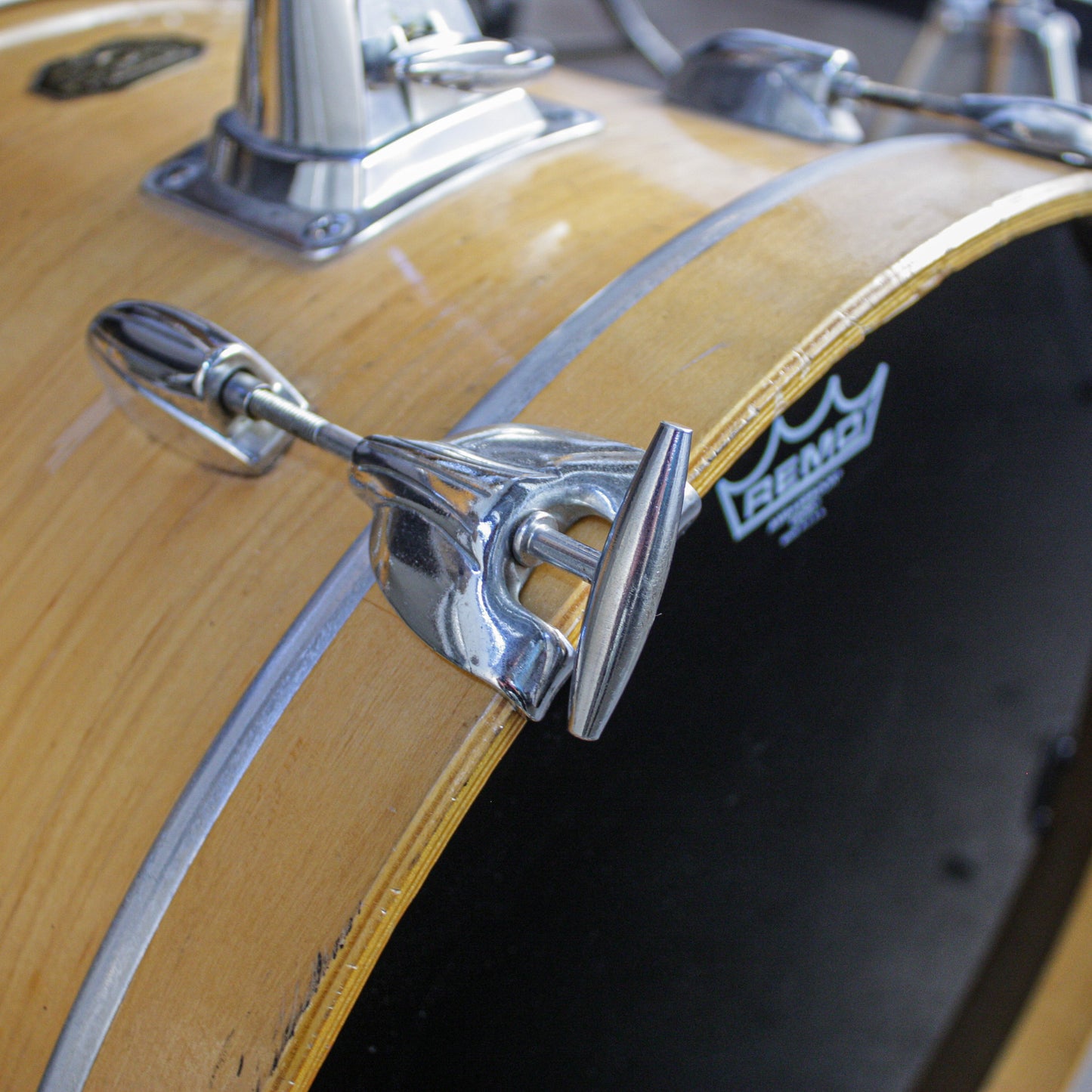 Gretsch 70s Stop Sign Badge Natural Maple 5 Piece Kit