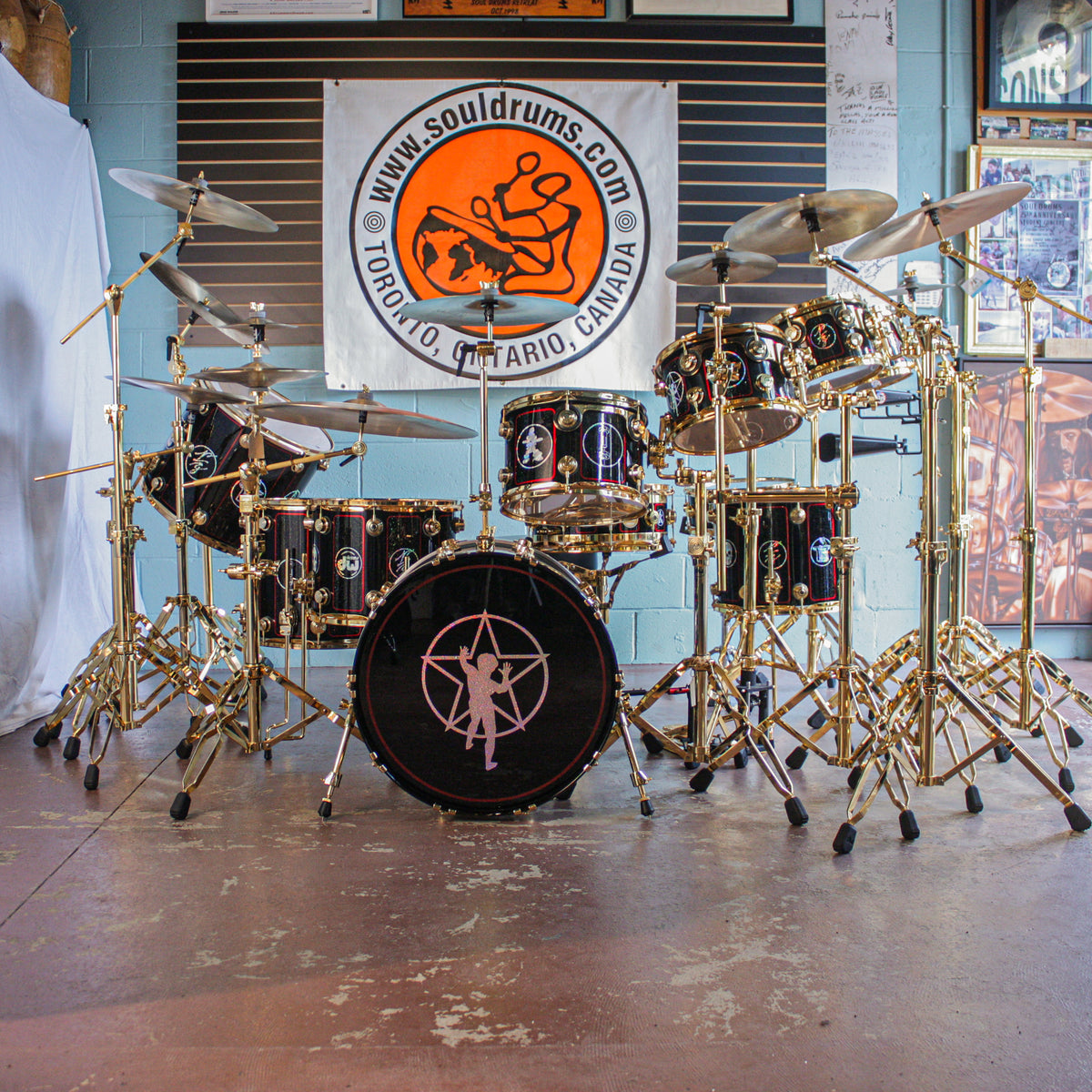 DW Neil Peart R30 30th Anniversary Commemorative Drum Kit – #3 of 30