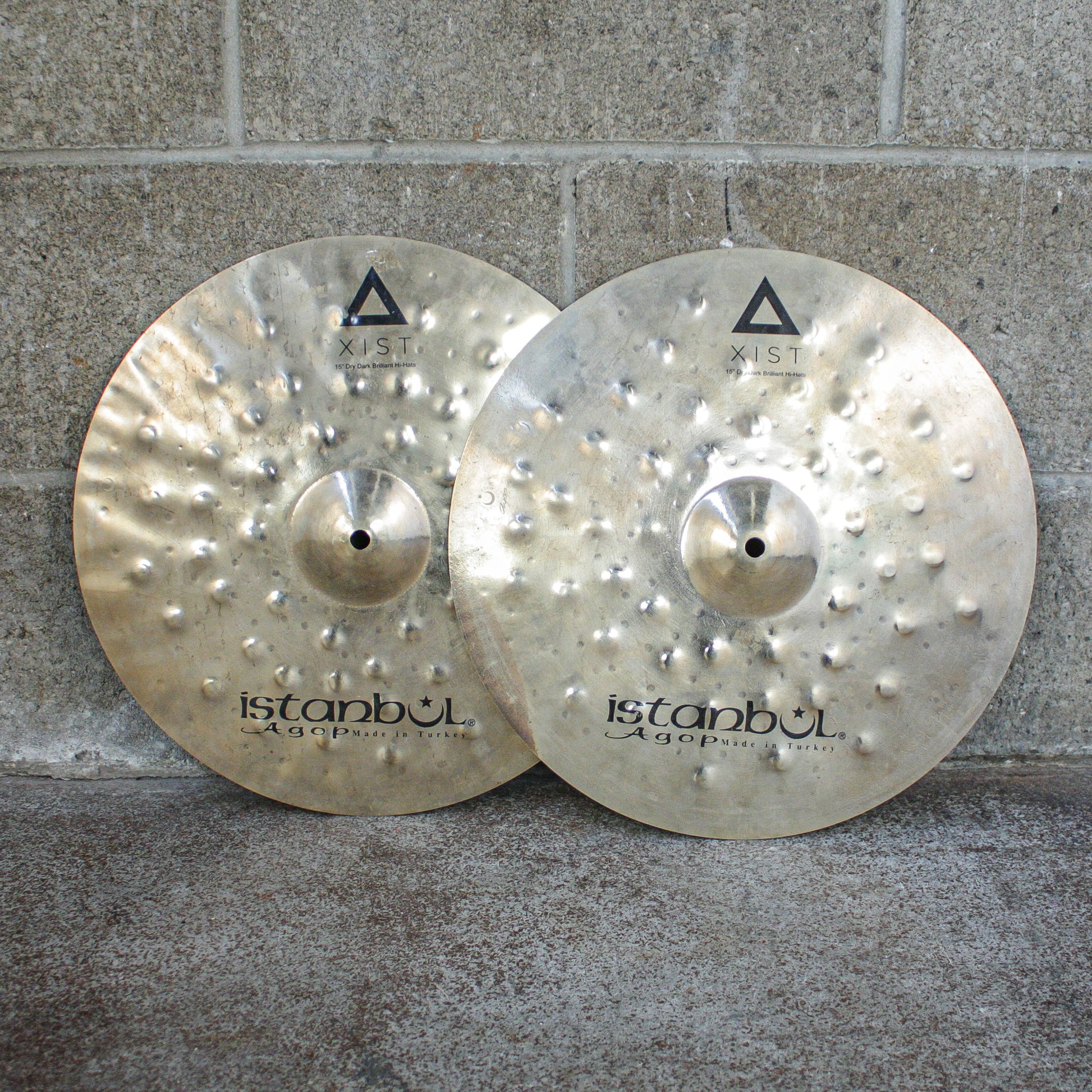 Istanbul Agop 15" Xist Dry Dark Brilliant Hi Hats