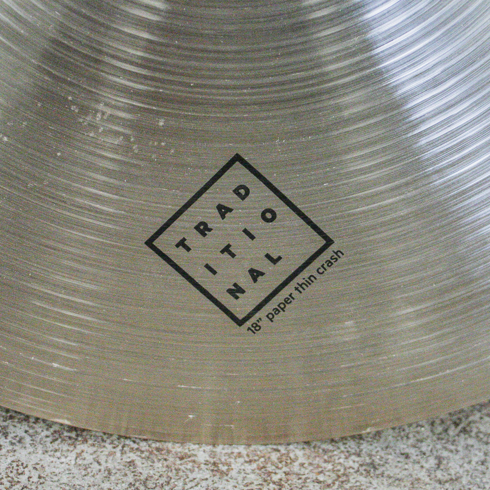 Istanbul Agop 18" Traditional Paper Thin Crash