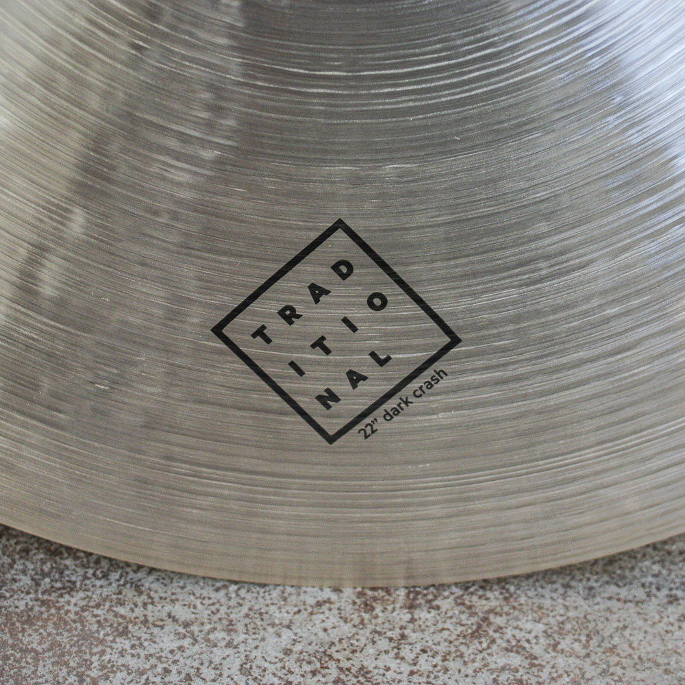 Istanbul Agop 22" Traditional Dark Crash