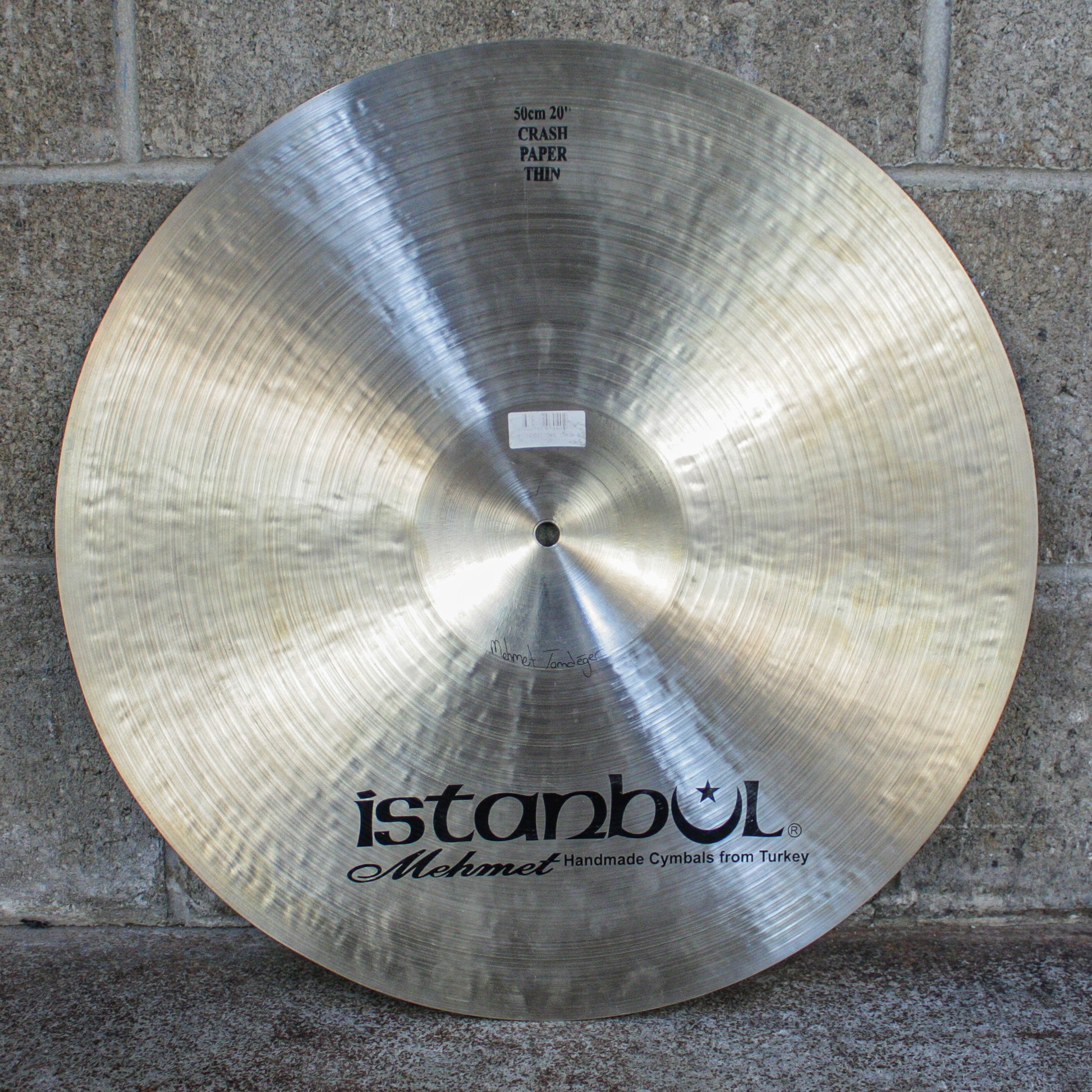 Istanbul Mehmet 20" Traditional Crash