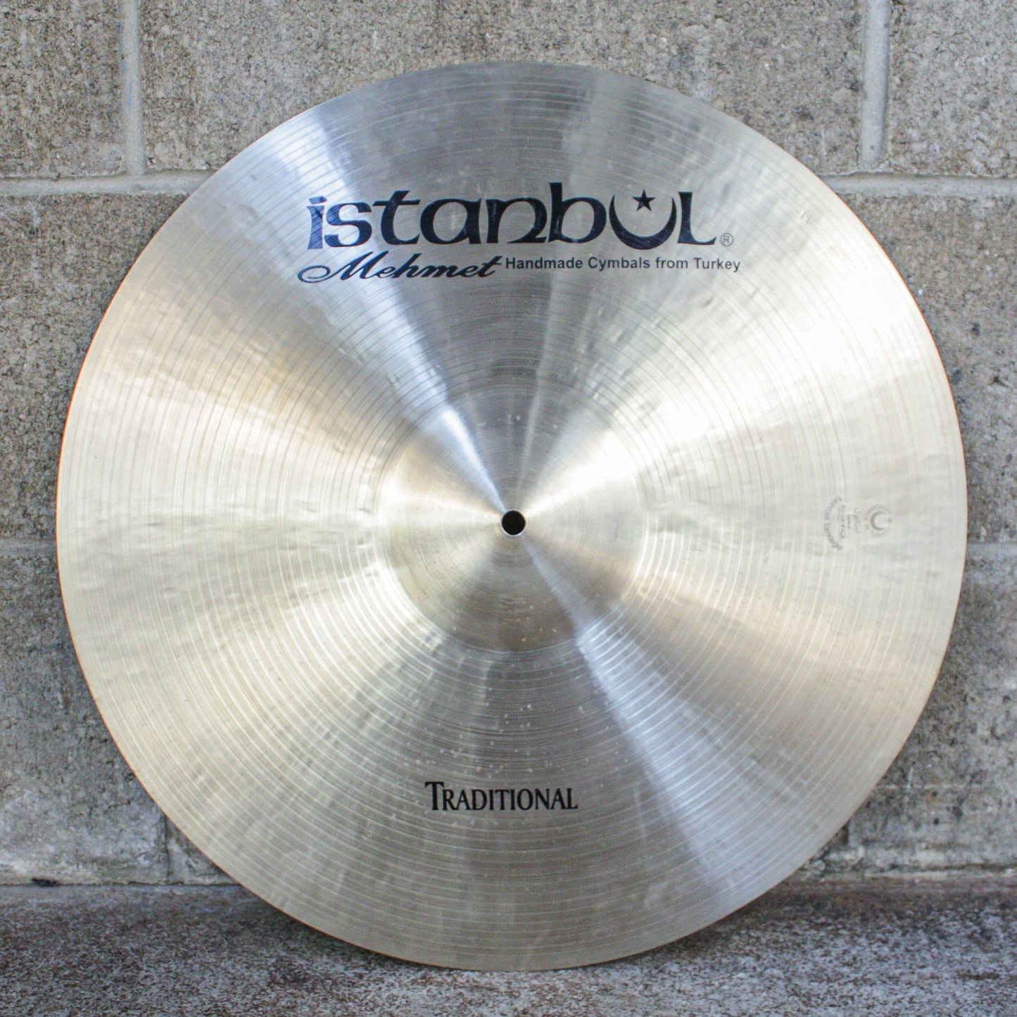 Istanbul Mehmet 20" Traditional Crash
