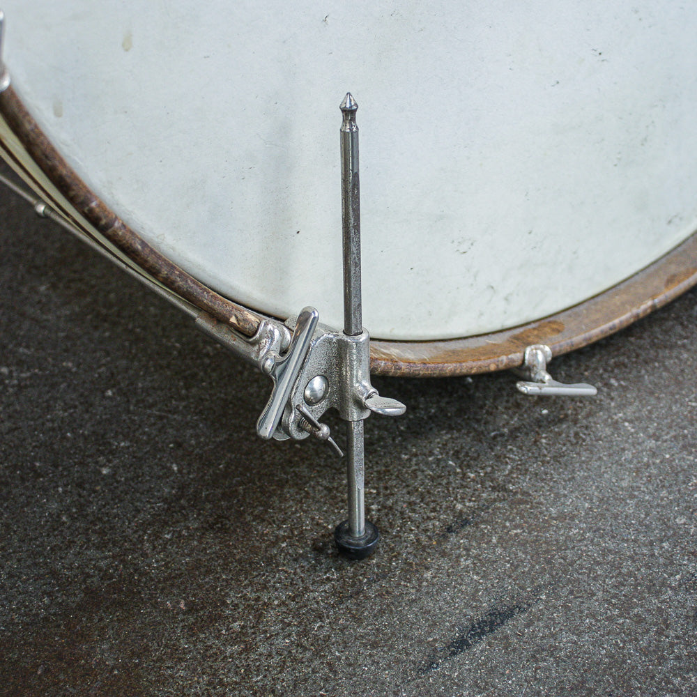 Leedy Late 30's - Early 40's "Full Dress" Marine Pearl Drum Outfit