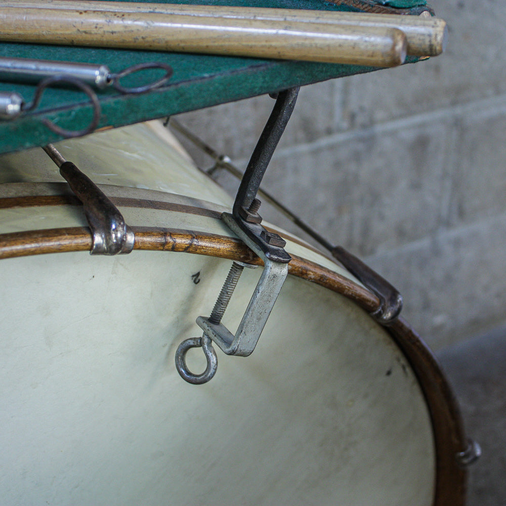 Leedy Late 30's - Early 40's "Full Dress" Marine Pearl Drum Outfit