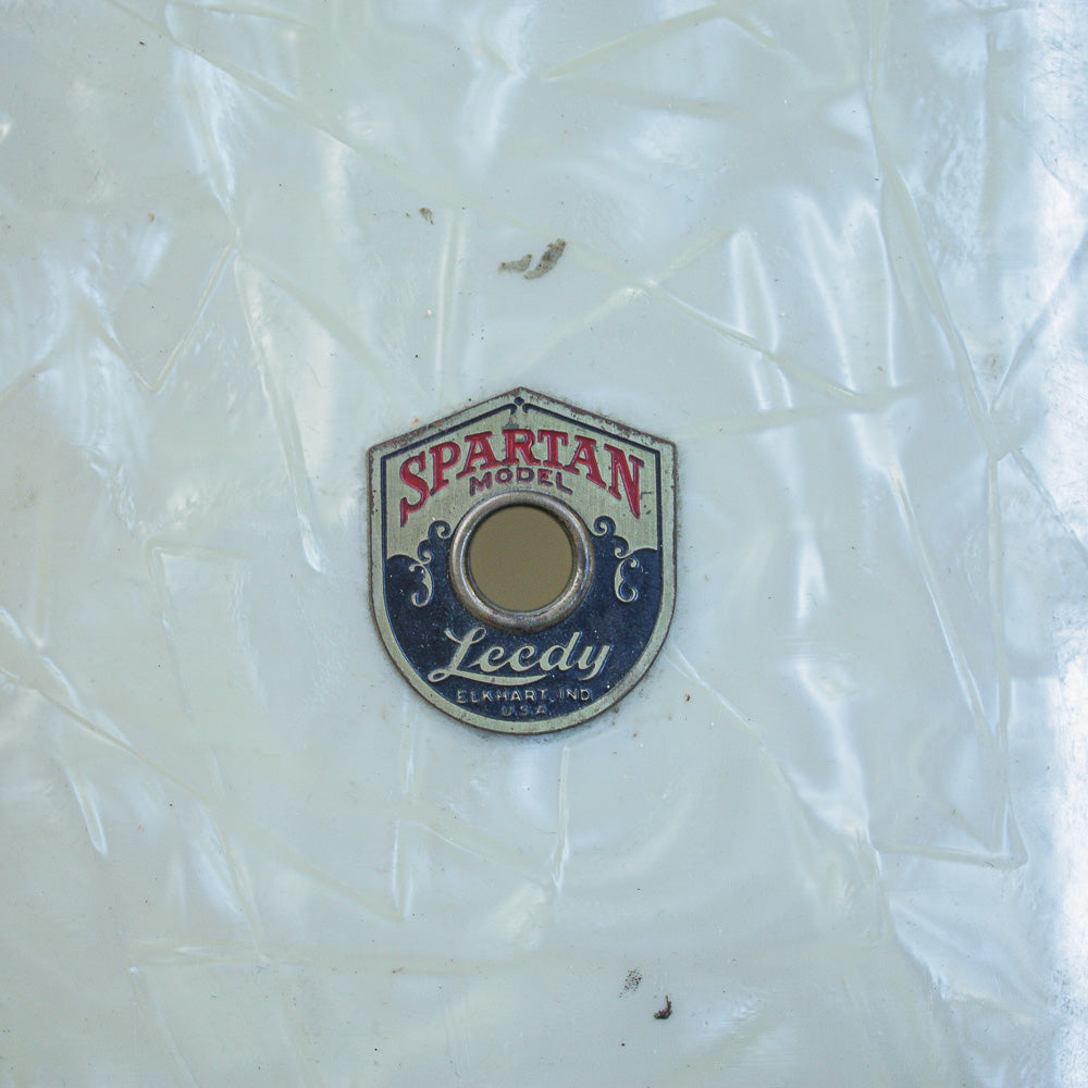 Leedy Late 30's - Early 40's "Full Dress" Marine Pearl Drum Outfit